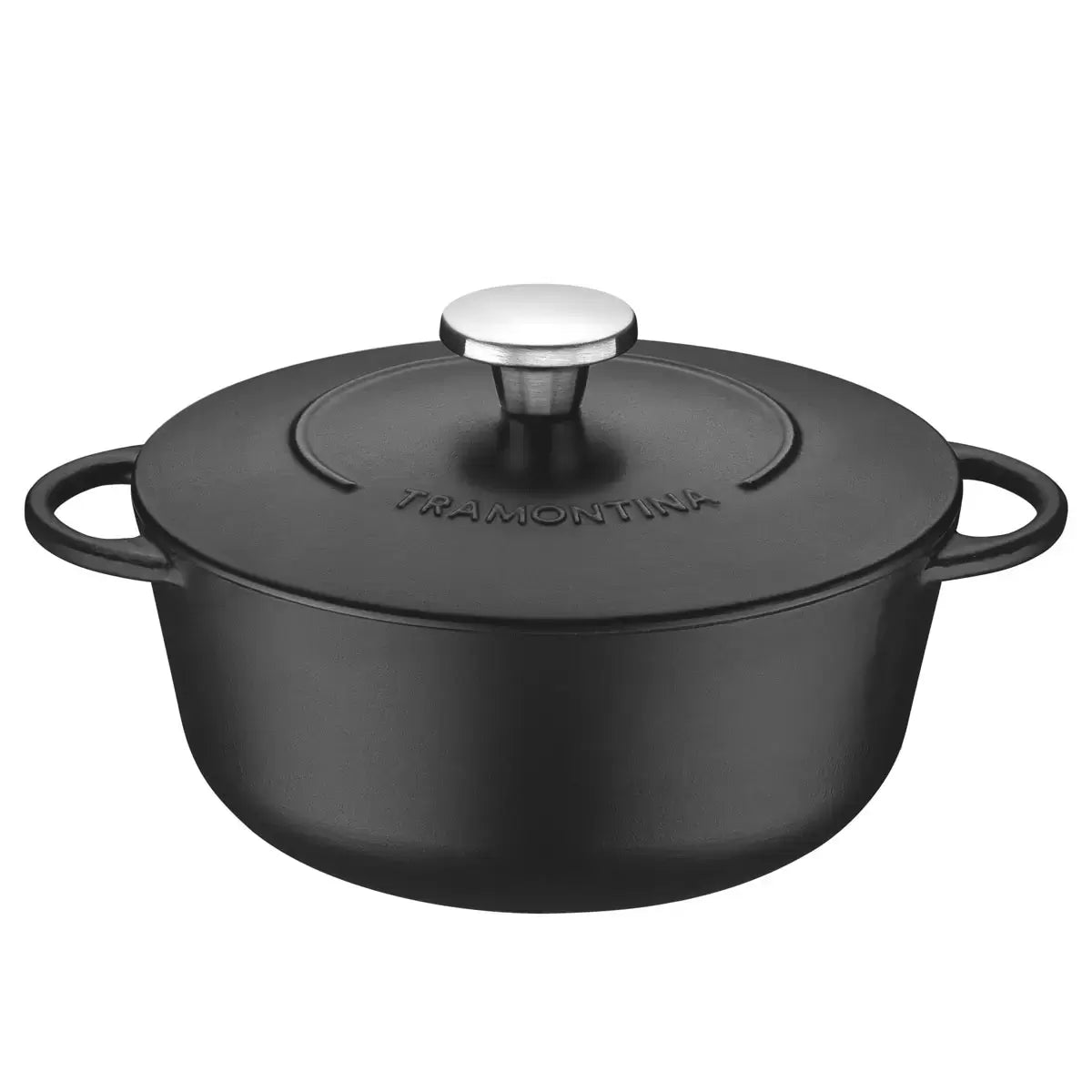 Enjoy perfectly cooked meals with superior heat retention and even heat distribution. Durable enamelled cast iron construction, 24cm size, and 4.0L capacity for family cooking.