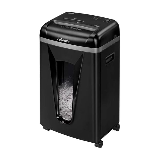 Fellowes micro cut paper shredder for secure home office document disposal - 1