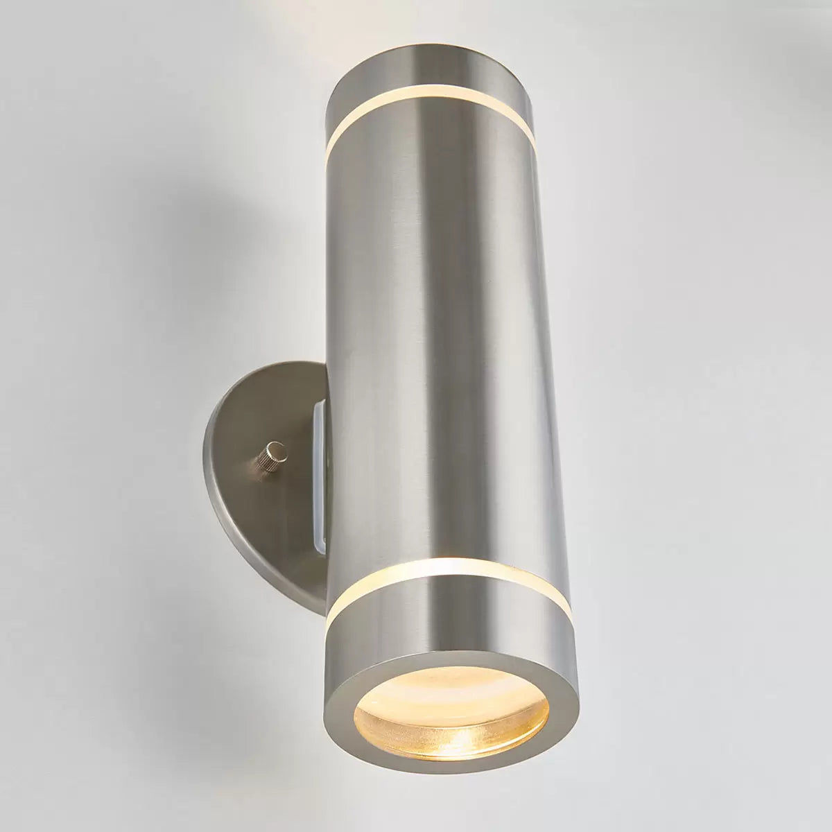 Artika C7 Outdoor/Indoor Wall Light in Stainless Steel | Modern Weather-Resistant Lighting | Homes & Commercial Spaces