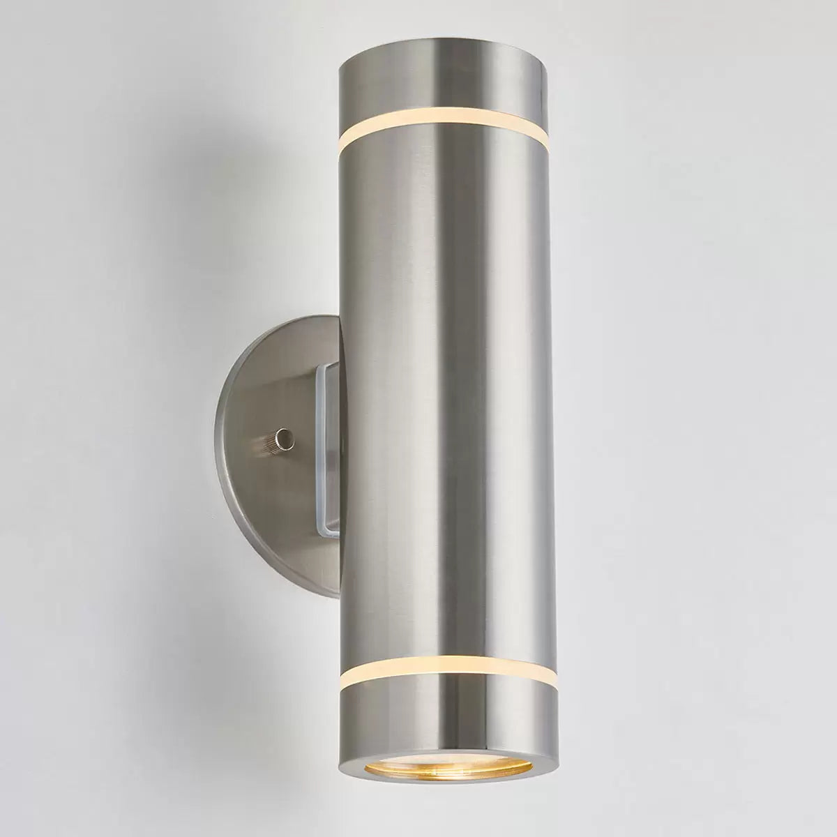 Artika C7 Outdoor/Indoor Wall Light in Stainless Steel | Modern Weather-Resistant Lighting | Homes & Commercial Spaces