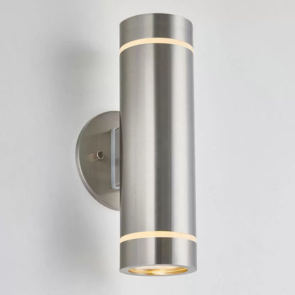 Artika C7 Outdoor/Indoor Wall Light in Stainless Steel | Modern Weather-Resistant Lighting | Homes & Commercial Spaces
