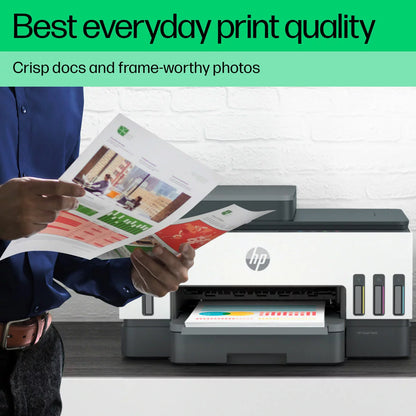 HP Smart Tank 7305 wireless ink tank printer all-in-one print copy scan colour home office device - 2