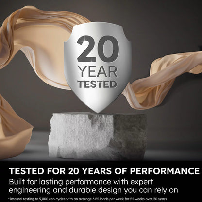 Haier HD100-C367U1-UK 10kg A++ Heat Pump Tumble Dryer in White with energy-efficient drying
technology .