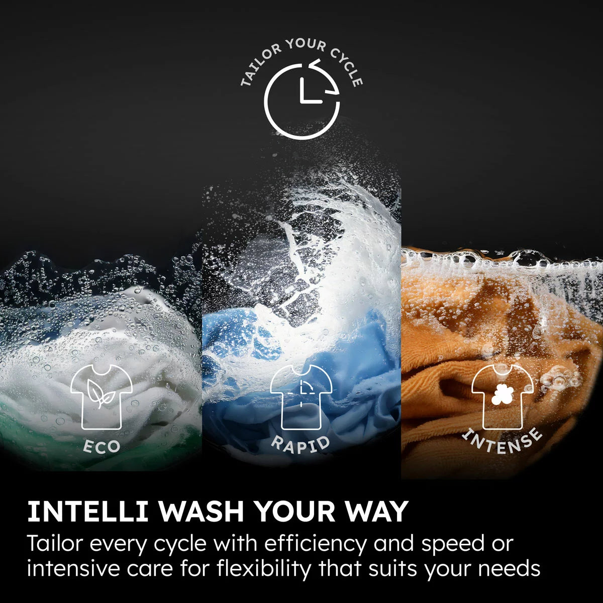 Haier HW120-B14367UUK 12kg A Rated White Washing Machine with extra-large drum capacity and energy-efficient laundry performance .