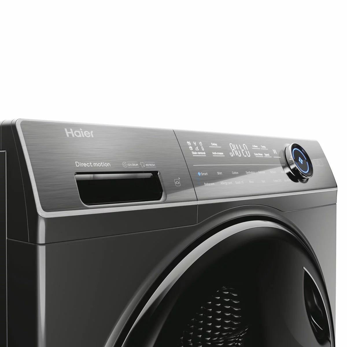 Haier I-Pro 7 Series HW100-B14979S8U1 10kg A Rated Graphite Washing Machine with large capacity and energy-efficient performance .