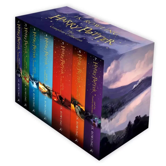 harry potter complete seven book collection for children and fantasy readers