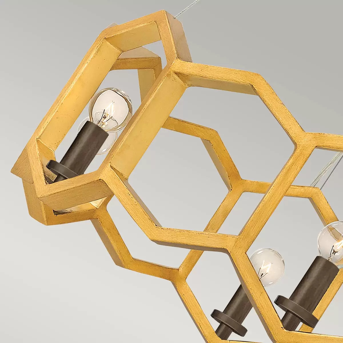 Hinkley Moxie 6 Light Pendant modern luxury multi-light chandelier fixture for dining and living room interiors