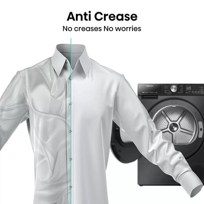 Hisense DH5S902BB 9kg A+++ Rated Heat Pump Tumble Dryer in Black with energy-efficient drying and sensor technology.