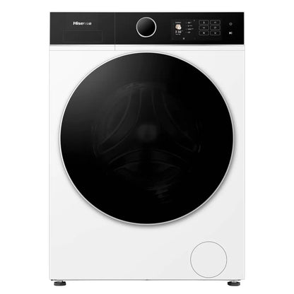 Hisense KitchenFit 5i Series WF5I9043BWFS 9kg A Rated White Washing Machine for energy-efficient family laundry .