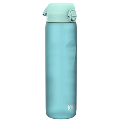 Trio of Ion8 Recyclon™ 1L Motivator bottles in Sonic Blue, Camouflage, and Blue & Pink colors.