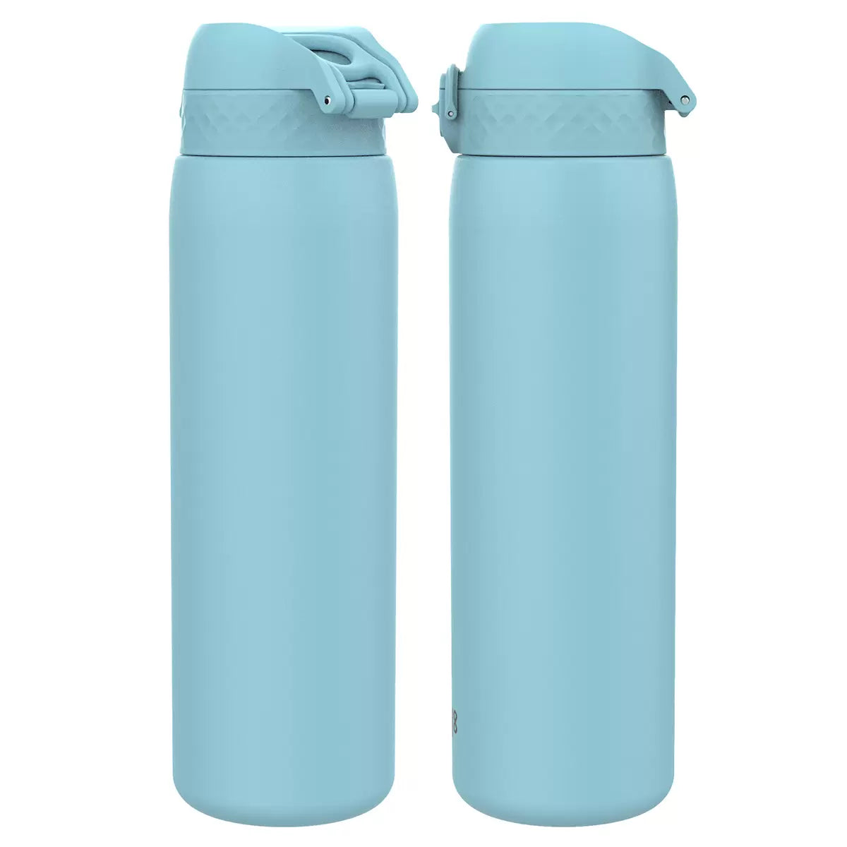 Ion8 Stainless Steel 1.2L Water Bottle 2 Pack with leakproof lids for sports, travel, gym, office, and everyday hydration.
