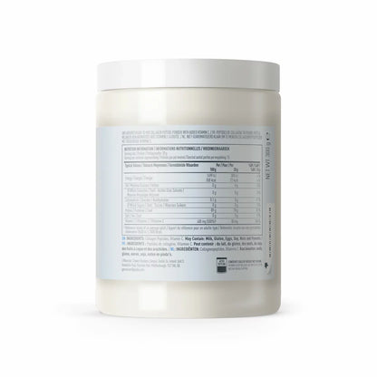 Two 300g tubs of Isopure Unflavoured Collagen powder shown side by side against a clean studio backdrop.