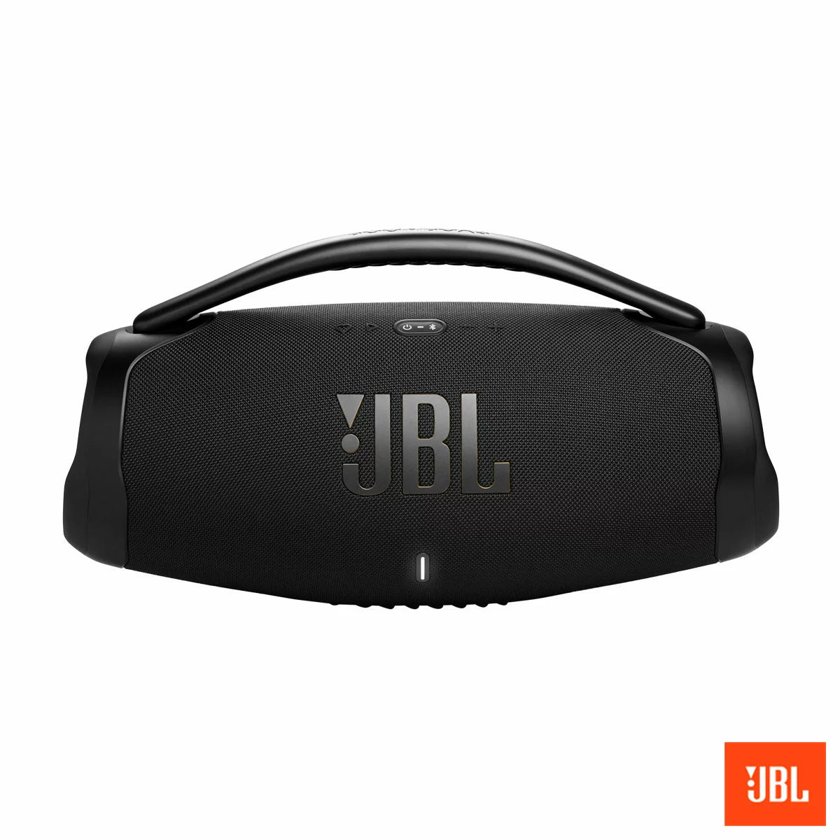JBL Boombox 3 WiFi Bluetooth speaker with deep bass and waterproof portable design for outdoor parties and home entertainment
