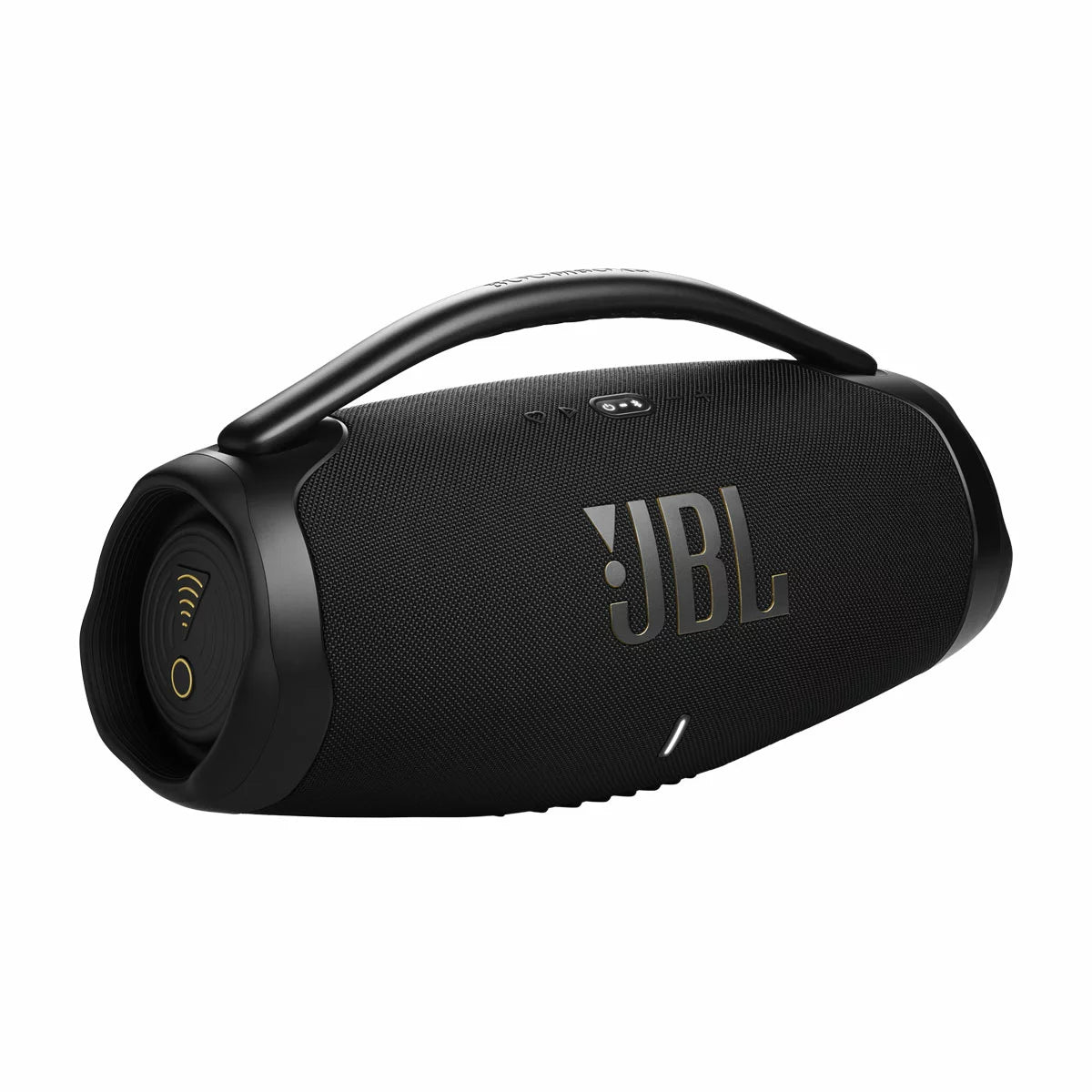 JBL Boombox 3 WiFi Bluetooth speaker with deep bass and waterproof portable design for outdoor parties and home entertainment