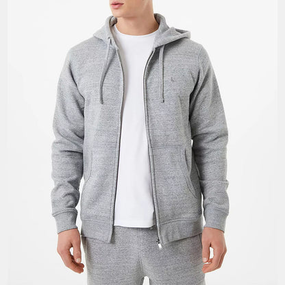 Jack Wills Men's Full Zip Hoody with fleece-lined fabric and casual everyday fit/3