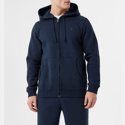 Jack Wills Men's Full Zip Hoody with fleece-lined fabric and casual everyday fit/4