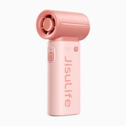 Premium 5-speed JisuLife Life9 portable fan in ABS finish highlighting its high-velocity 10m/s airflow.