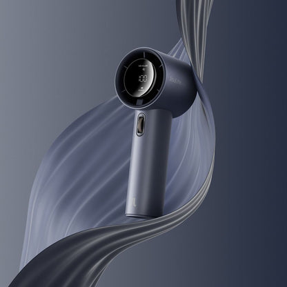 JisuLife Pro1S ABS handheld fan in matte finish showing the premium alloy aesthetic accents.