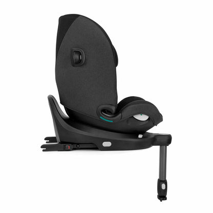 Joie i-Pivot Grow i-Size R129 360 rotating child car seat in black with advanced safety protection and adjustable growing design2