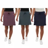 Kirkland Signature Ladies Skort with stretch fabric and built-in shorts for comfortable everyday and active wear.