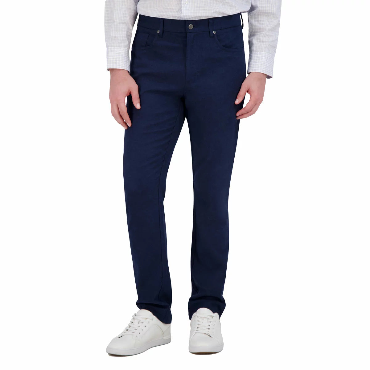 Kirkland Signature Men's Brushed 5-Pocket Pant in soft brushed fabric with classic 5-pocket casual design/2