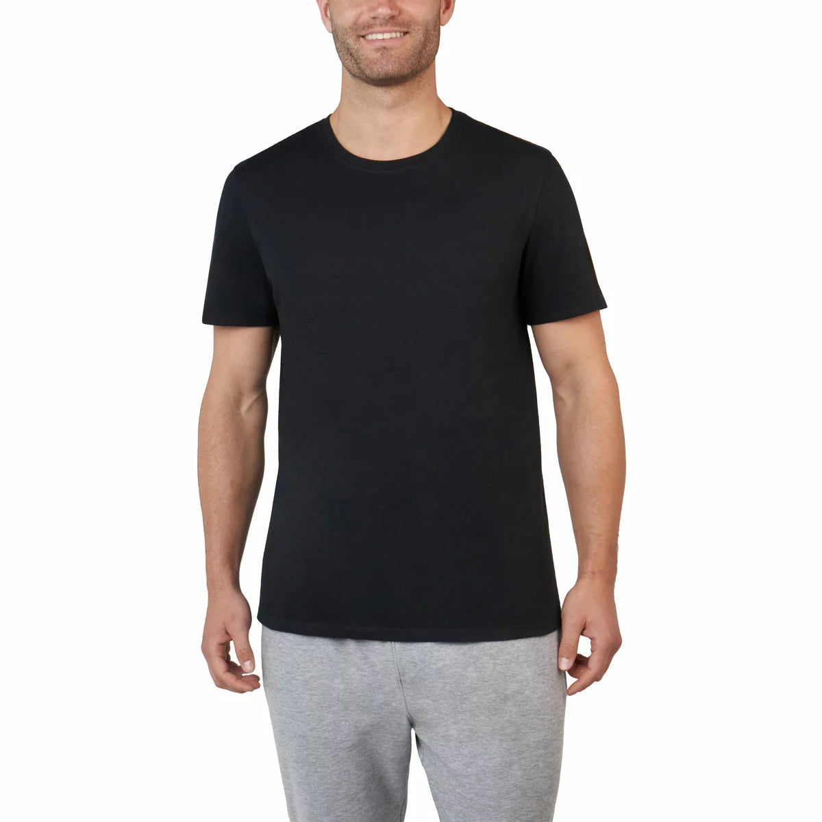 Kirkland Signature Men's Cotton Crewneck T-Shirt 6 Pack soft breathable everyday cotton undershirts for men/2