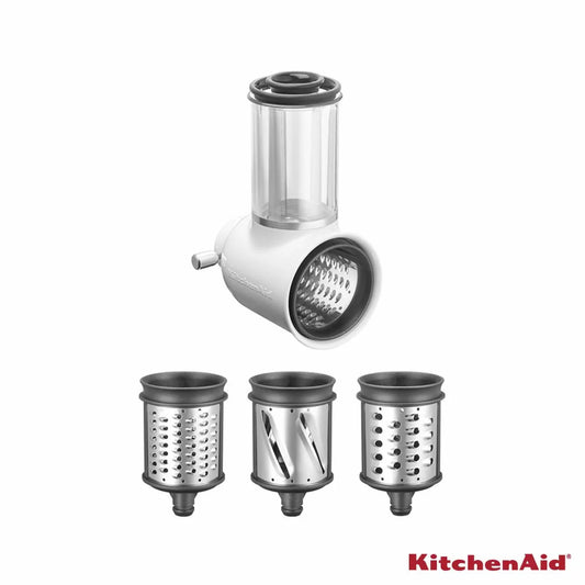 Speed up food prep with consistent slicing. Interchangeable blades, durable stainless steel design. - 1