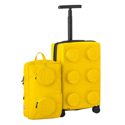 LEGO hardside carry on suitcase and backpack luggage set for kids travel available in two colours/1