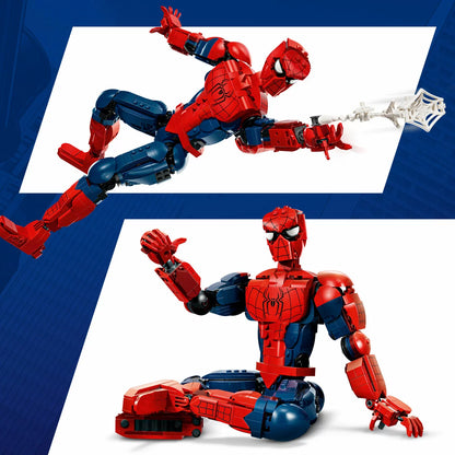 LEGO Super Heroes Articulated Spider-Man Model 76346 poseable Marvel Spider-Man building set for creative construction play
