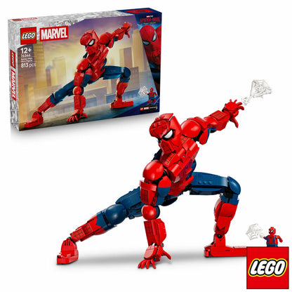 LEGO Super Heroes Articulated Spider-Man Model 76346 poseable Marvel Spider-Man building set for creative construction play