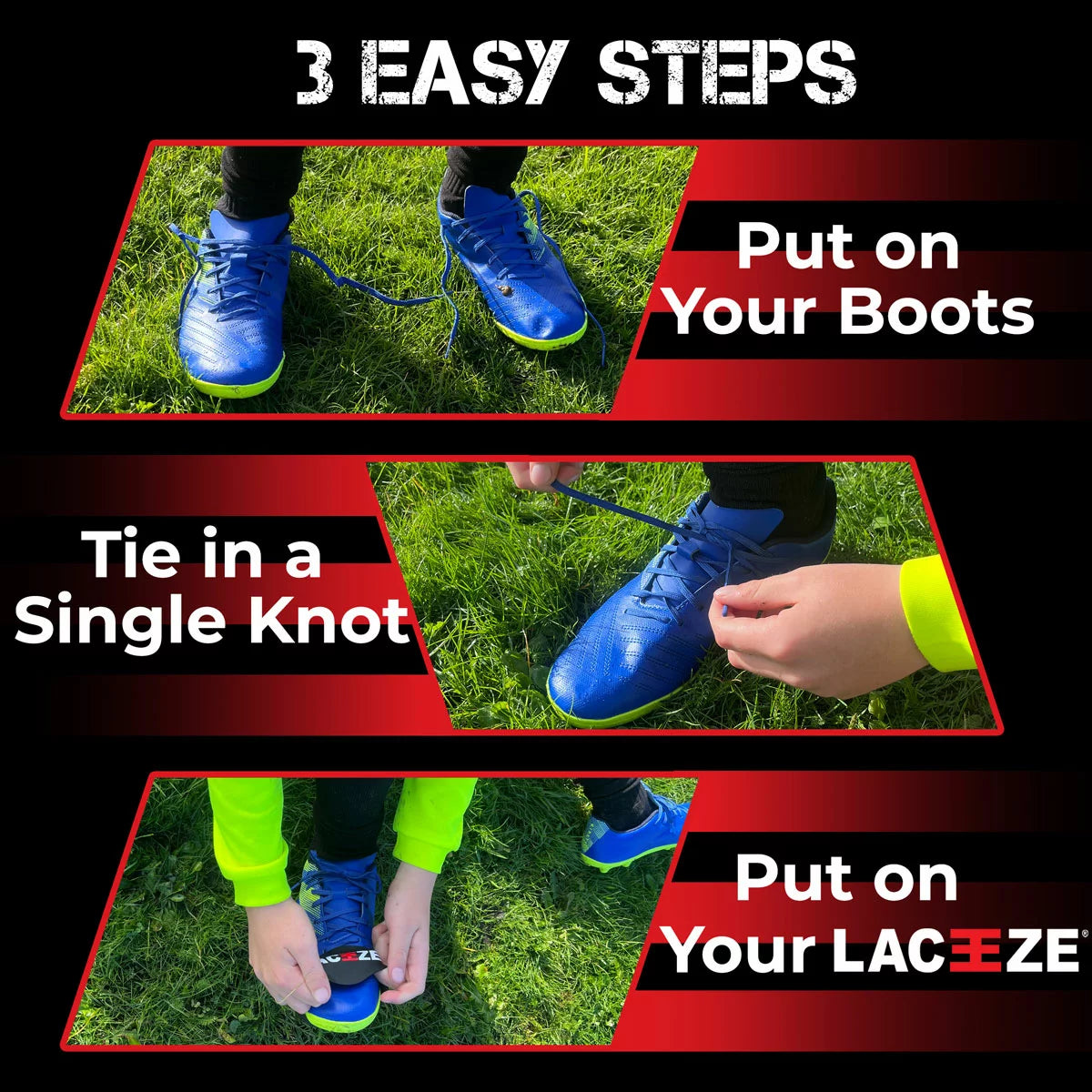 Elastic lace bands for secure no tie shoe fit convenience - 3