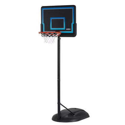 Lifetime 32 Inch Youth Portable Basketball Hoop with adjustable height, durable backboard, and portable base designed for young basketball players.
