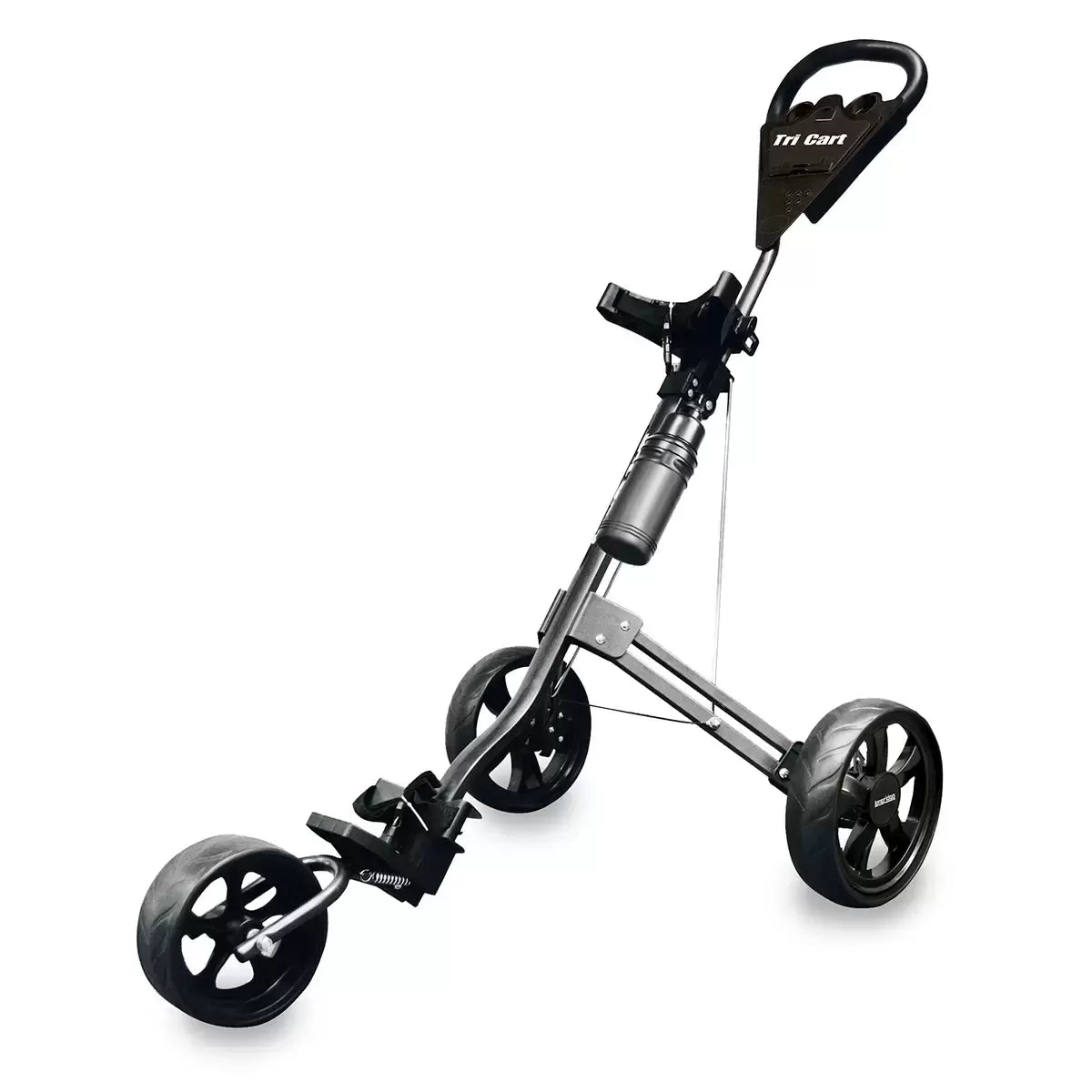 3 wheel golf trolley for easy transport and course mobility - 1