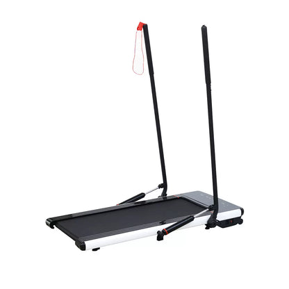 MAXhealth Fitness Walking Treadmill with Retractable Arms compact folding treadmill for home office walking exercise