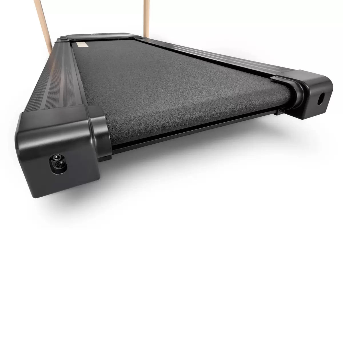 MAXhealth Viavito ST1 folding walking treadmill with retractable arms, compact home and office cardio fitness equipment
