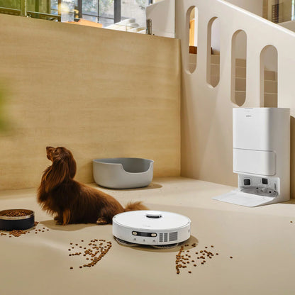 MOVA E30 Ultra Robot Vacuum cleaning home floors with smart navigation and mop function