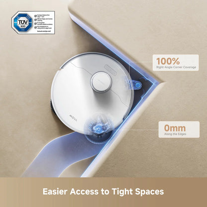 MOVA P50 Ultra Robot Vacuum & Mop RLP23SE cleaning floor with smart navigation and automatic mopping system