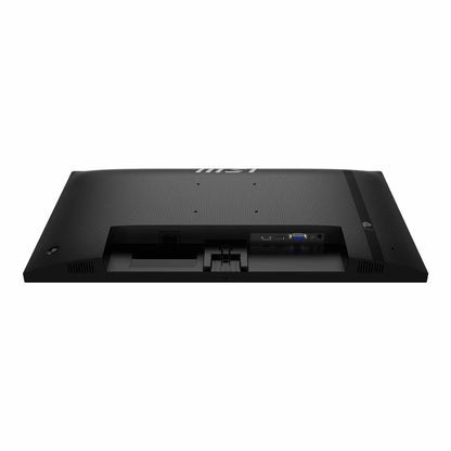 MSI PRO MP271 E14A 27 inch Full HD IPS monitor model 9S6-3PE9CM-003 showing its four-sided frameless layout and built-in stand structure. - 3