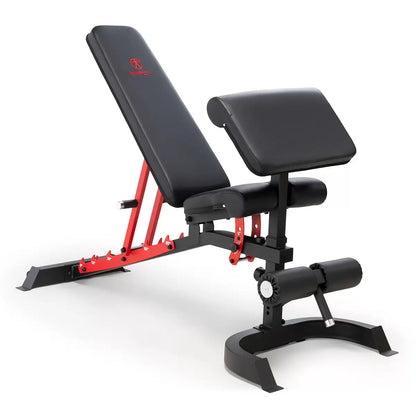 Marcy SB-7799 Deluxe Utility Bench with adjustable positions and padded support for home gym strength training
