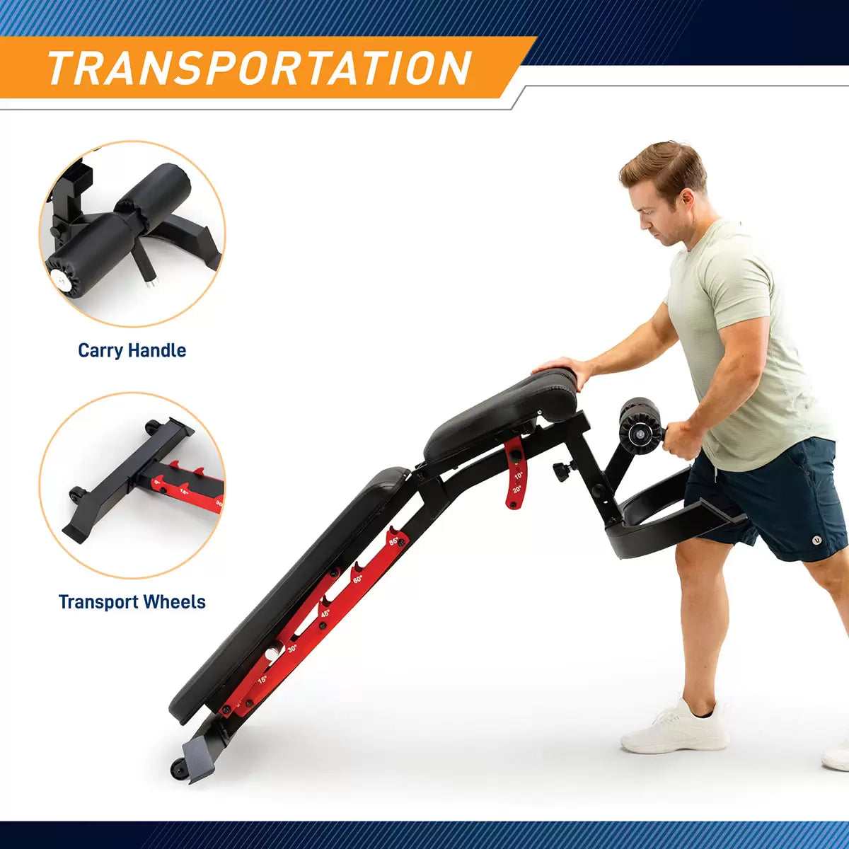 Marcy SB-7799 Deluxe Utility Bench with adjustable positions and padded support for home gym strength training