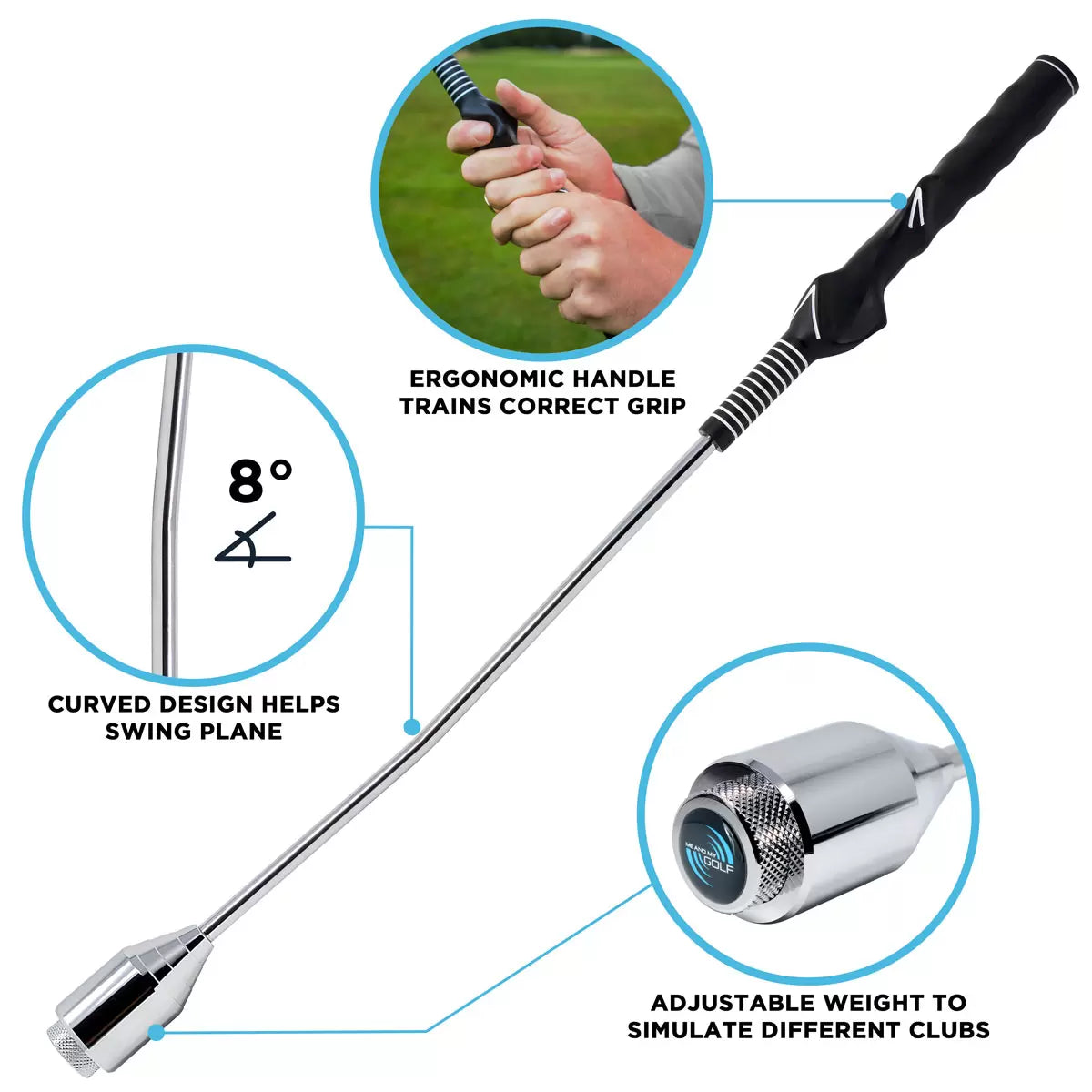 Golf irons training bundle for accuracy consistency and swing improvement  - 3