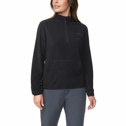 Merrell Ladies 1/4 Zip Fleece lightweight women's fleece pullover with quarter zip for hiking, outdoor activities, and casual wear