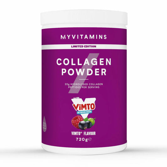 Vimto collagen powder supplement for healthy skin hair nails 