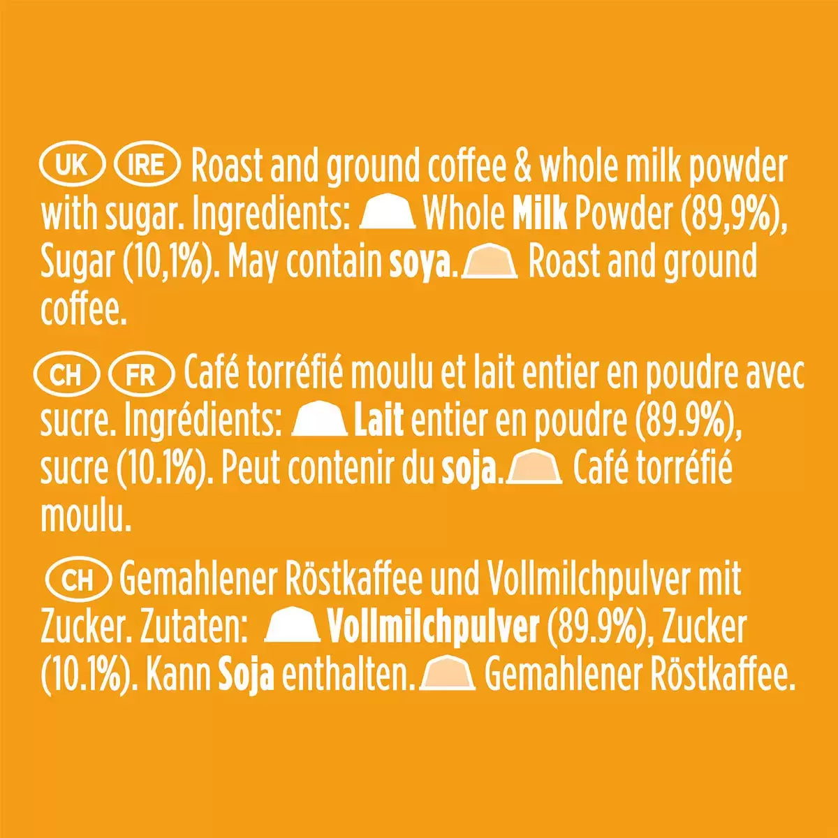 Nescafé Dolce Gusto Latte Macchiato Coffee Pods 24 Servings with creamy milk layers and rich espresso flavor .