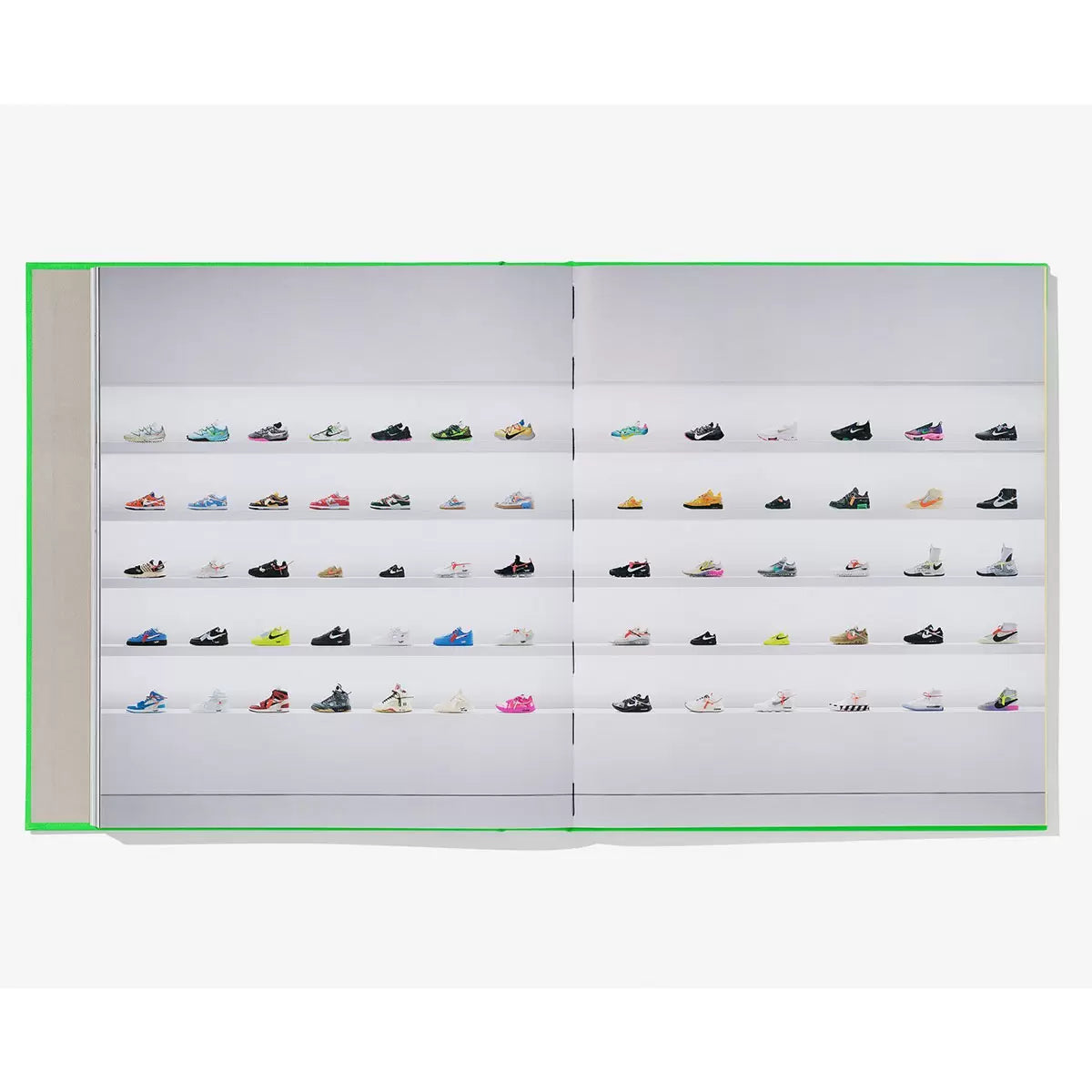 Nike Icons by Virgil Abloh Taschen hardcover book showcasing Nike sneaker design sketches and fashion culture/5