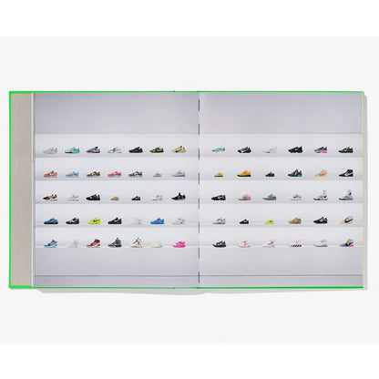 Nike Icons by Virgil Abloh Taschen hardcover book showcasing Nike sneaker design sketches and fashion culture/5
