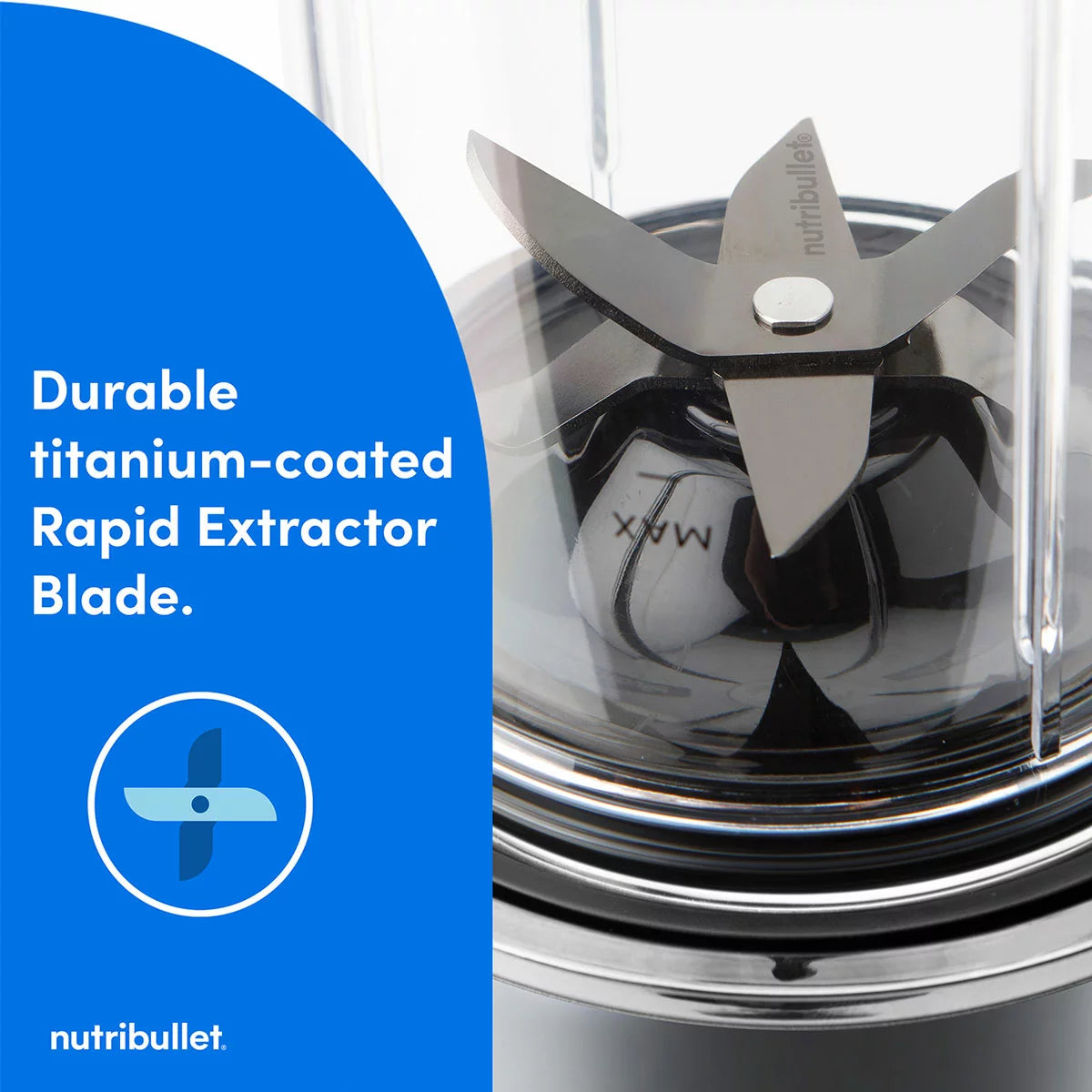 The sleek NutriBullet Ultra Deluxe blending base with a 900ml cup, stainless steel straws, and assorted lids arranged neatly on a modern kitchen surface.