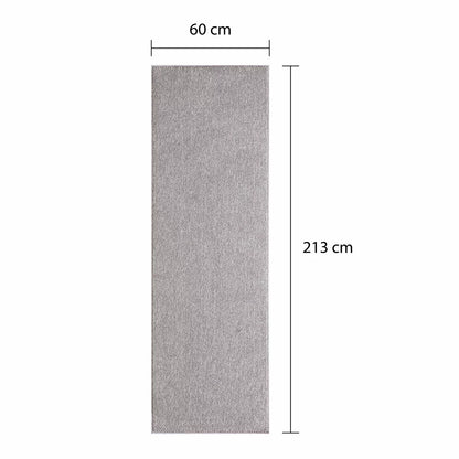 Off The Loom Runner 60 x 213 cm in 3 colours, durable woven hallway floor runner for indoor use