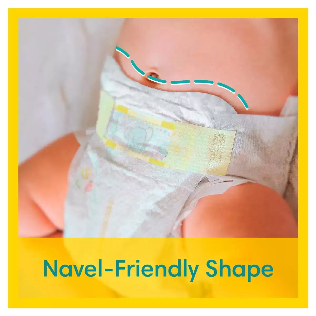 Pampers New Baby Nappies Size 2 Jumbo Plus 76 Pack for newborn babies 4-8kg with soft leak protection and comfortable fit