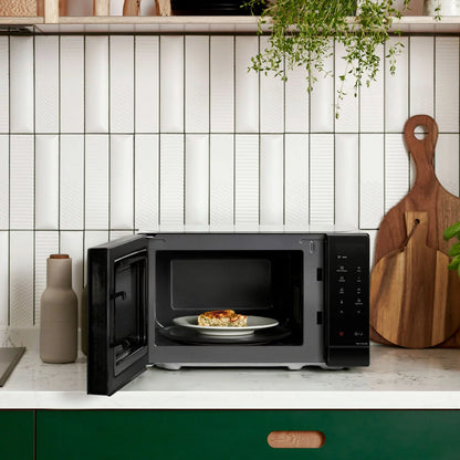 Panasonic 20L Solo Microwave NN-ST22QBBPQ with convenient cooking and reheating functions, compact design, and user-friendly controls, ideal for quick meal preparation, defrosting, and everyday cooking in small kitchens and busy households.